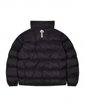 Black Men's Trapstar It’s A Secret Puffer Jackets, Trapstar London | 1738NQIOP