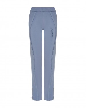 Blue Women's Trapstar Hyperdrive Rib Panel Track Tracksuits, Trapstar London | 0927NVJID