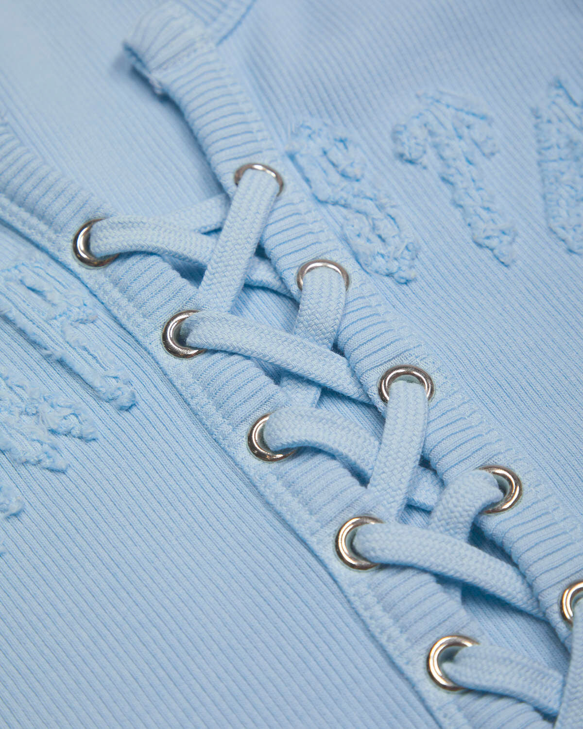 Baby Blue Women's Trapstar Irongate Lace Up Vests, Trapstar London | 5932KHVJP