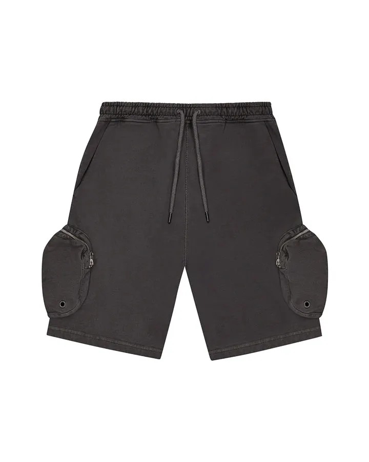 Black Men\'s Trapstar Construct Hyperdrive Shorts, Trapstar London | 2581HCSUP