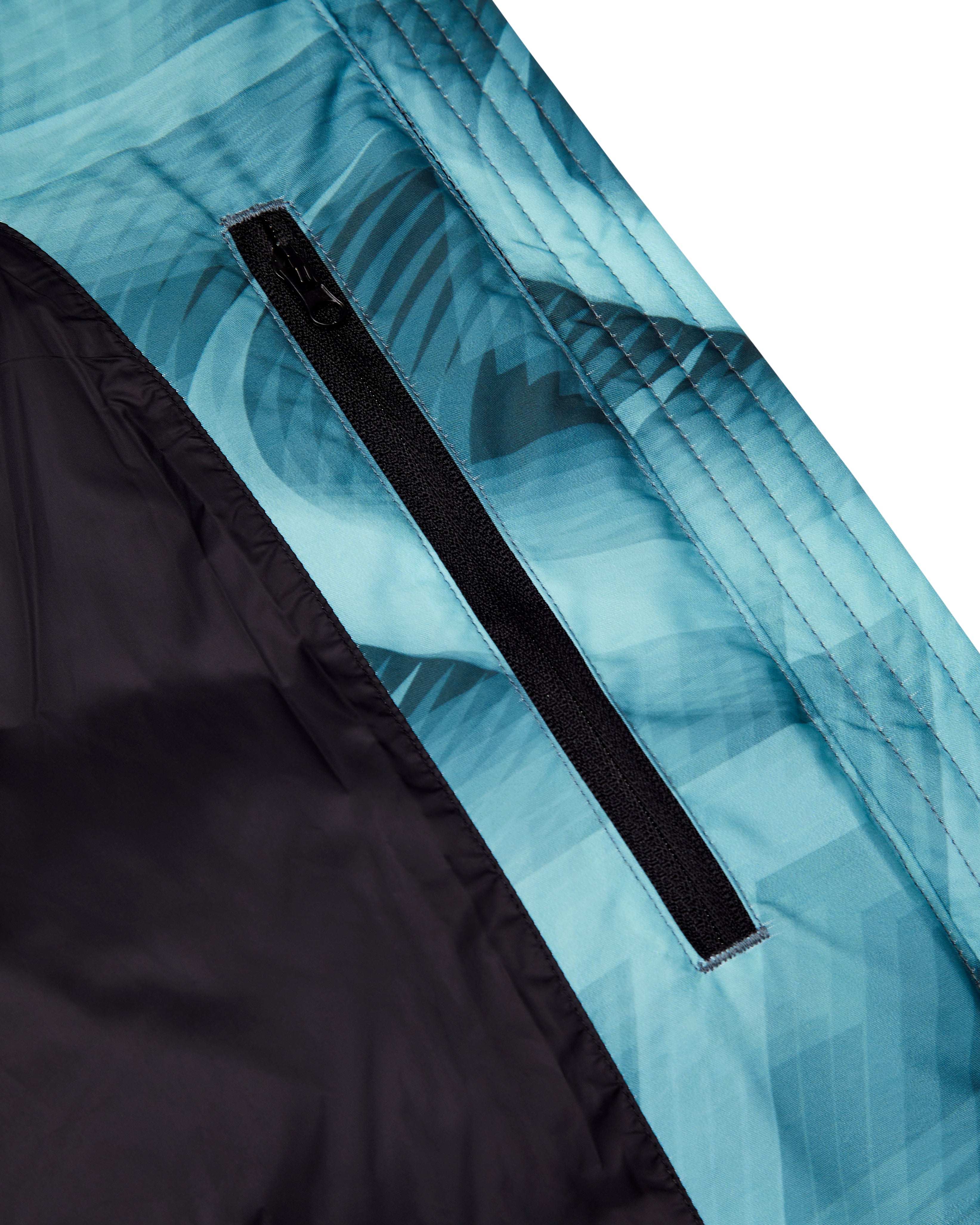 Black / Blue Men's Trapstar Hyperdrive Hooded Puffer Jackets, Trapstar London | 1240IVLBT