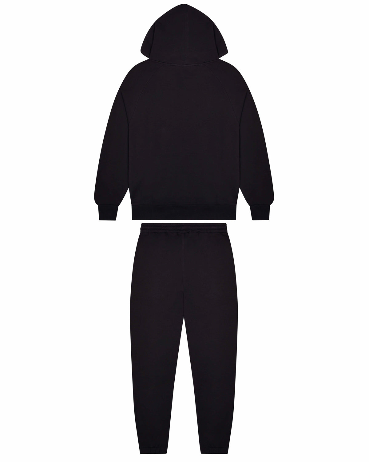 Black / Red Men's Trapstar x Ed Hardy Decoded Solid Chenille Tracksuits, Trapstar London | 4189TVCAU