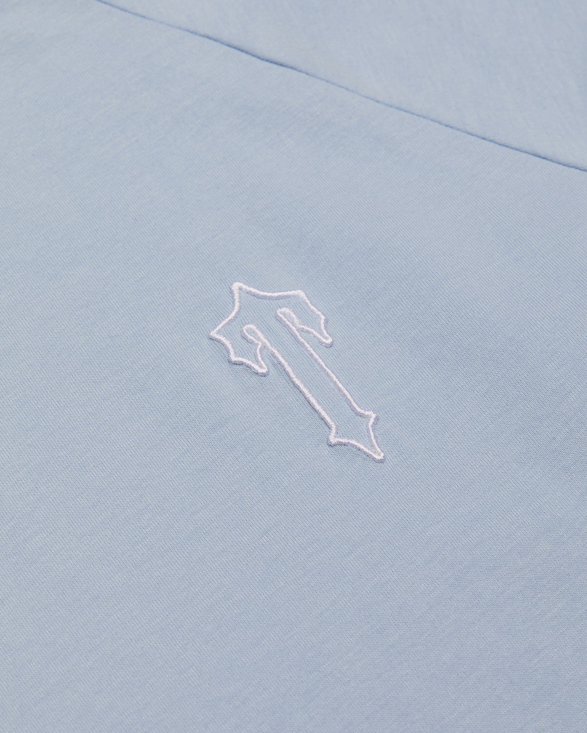 Light Blue Men's Trapstar Foundation LS T-shirts, Trapstar London | 9076YWNQD