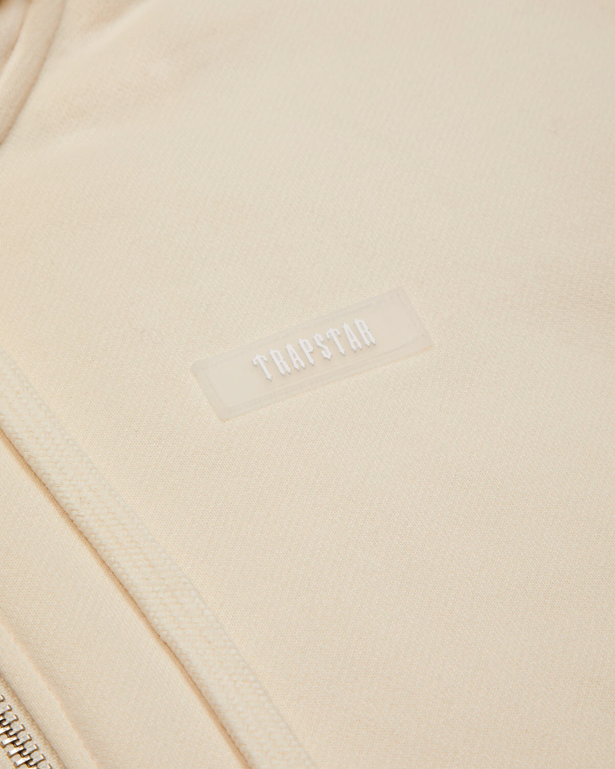 White Women's Trapstar Irongate Hoodie with Silicone Badge Tracksuits, Trapstar London | 6147ATSWL
