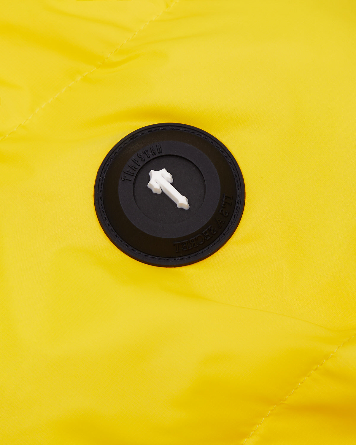 Yellow Men's Trapstar It’s A Secret Puffer Jackets, Trapstar London | 5043YVJLQ
